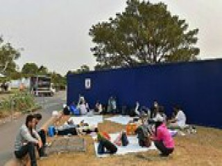 Khách đợi 40 tiếng xem pháo hoa