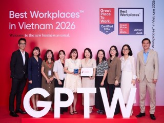 Amway Việt Nam hai năm liên tiếp đứng top nơi làm việc xuất sắc hàng đầu Việt Nam 2026