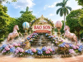 Lễ hội “Miền hoa cổ tích” tại Công viên Thiên đường Bảo Sơn từ ngày 29/8 - 02/9/2026