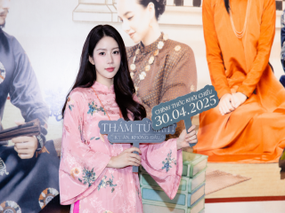 Đinh Thị Ngọc Huyền trở thành tâm điểm tại họp báo ra mắt phim điện ảnh "Thám tử Kiên: Kỳ án không đầu"