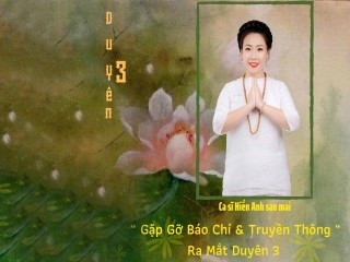 Ca sĩ Hiền Anh Sao Mai sắp ra mắt Duyên 3 trong Dự án Ngôi Chùa Tam Bảo Phật Ca