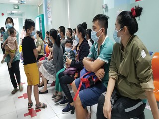 Gia tăng bệnh hô hấp ở trẻ nhỏ