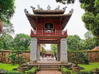 Thi ký họa Văn Miếu - Quốc Tử Giám