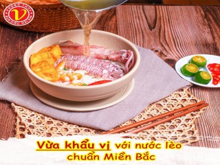 Bún riêu hải sản Vương Thủy – Sự lựa chọn hoàn hảo