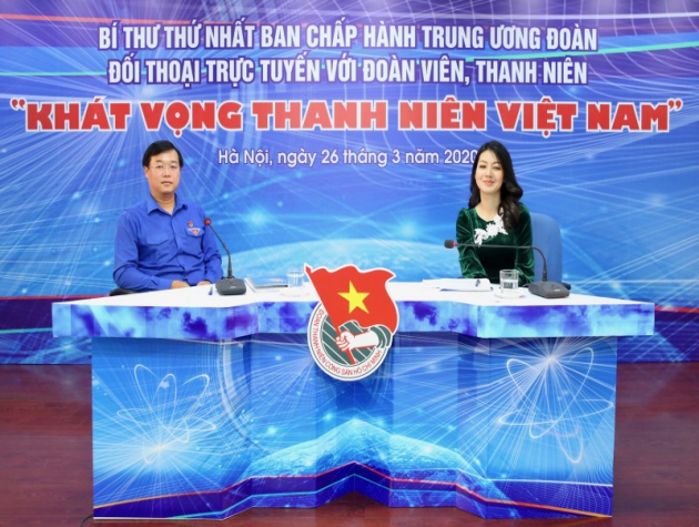 Bí thư thứ nhất Trung ương Đoàn đối thoại với đoàn viên, thanh niên