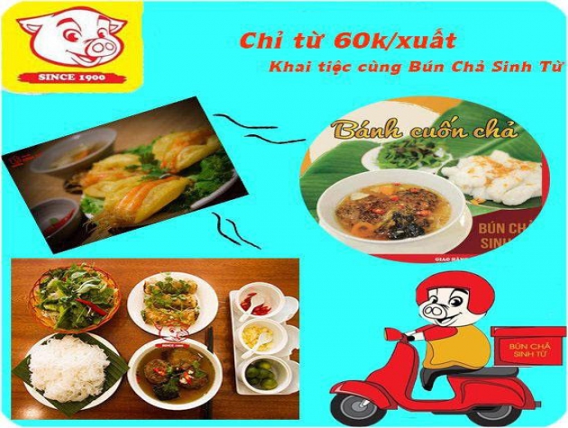 Bún chả Sinh Từ - món ăn làm rạng danh ẩm thực Hà Thành